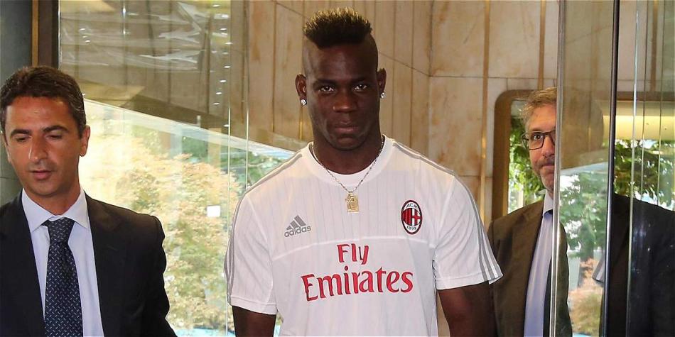 Mario Balotelli jugará con el dorsal 45.