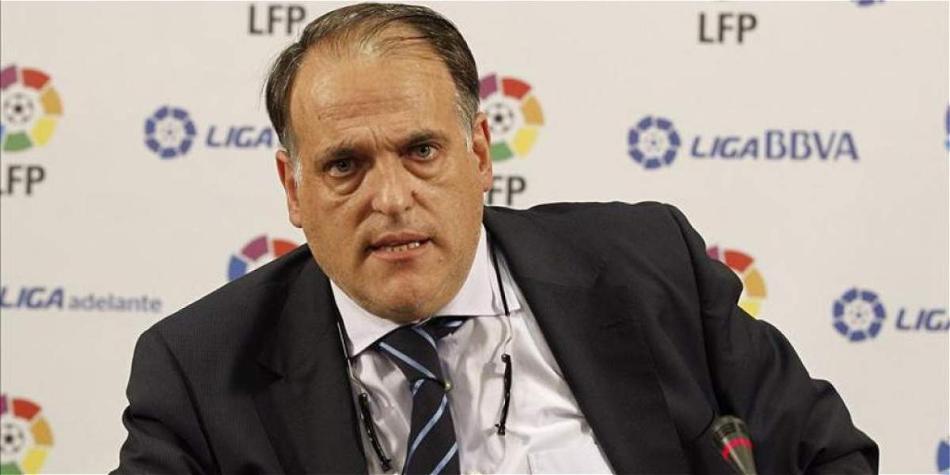 Javier Tebas, presidente de la LFP (Liga de Fútbol Profesional de España).