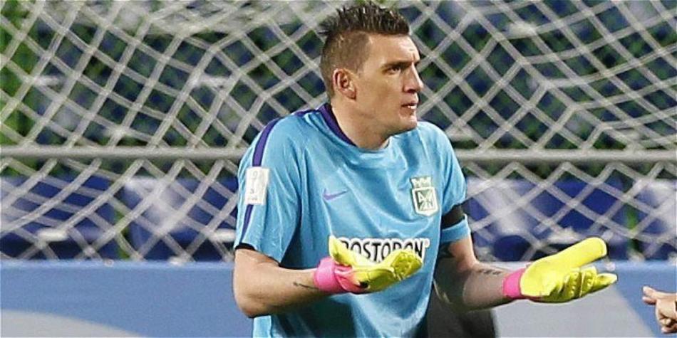 Franco Armani, arquero de Nacional.