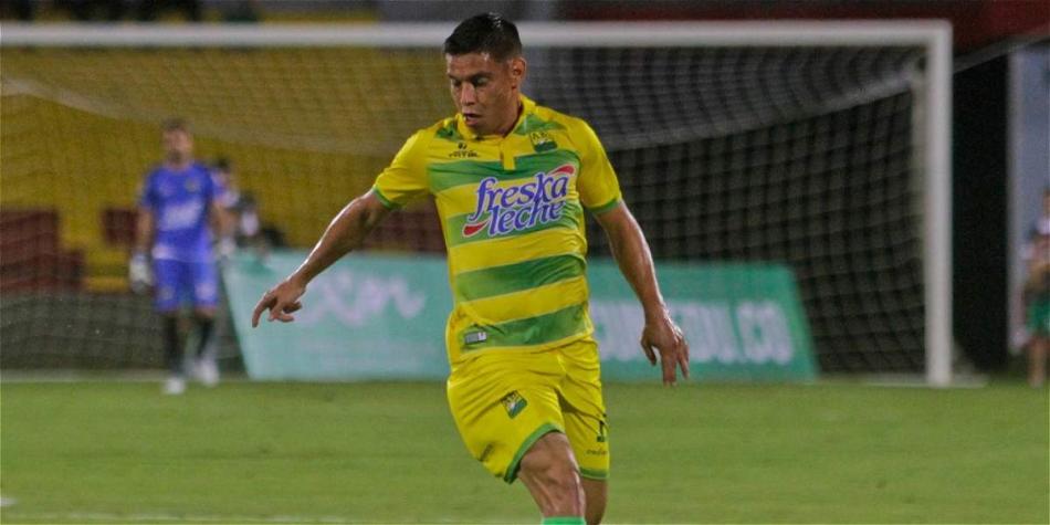 Llegó al Bucaramanga desde el Once Caldas, donde marcó 10 goles en un año.