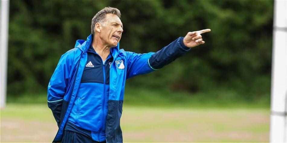 Miguel Ángel Russo se incorporó con el plantel.