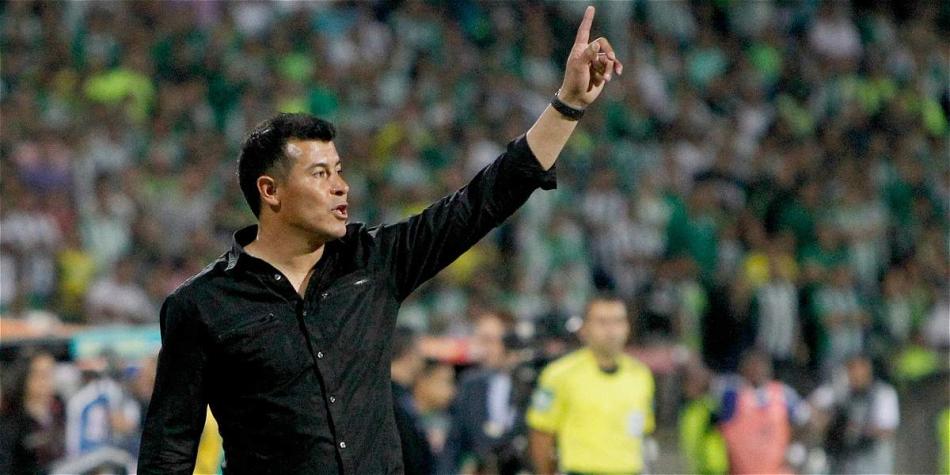 Jorge Almirón, entrenador de Atlético Nacional.