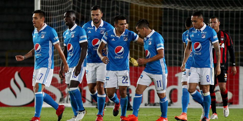 Goles de Millonarios en Libertadores
