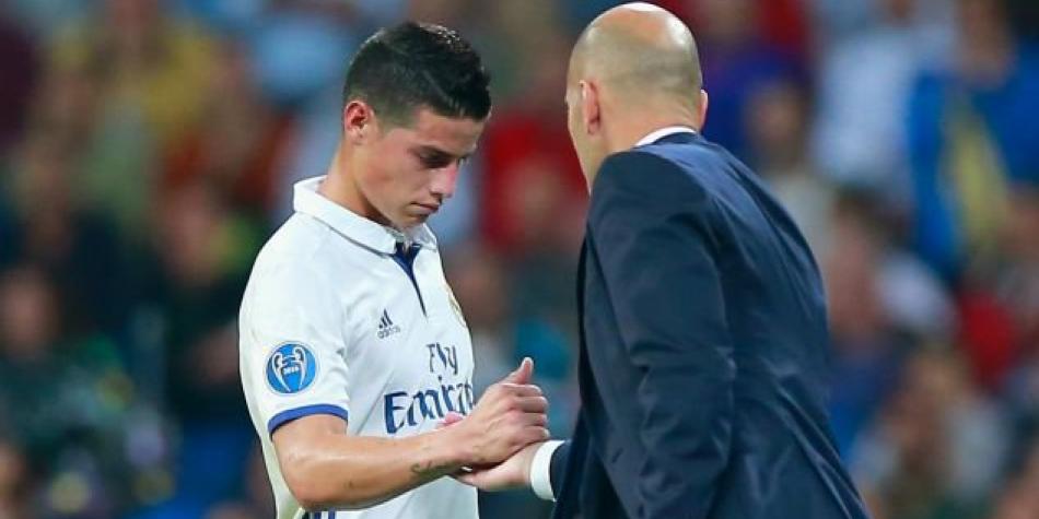 James Rodríguez Zinedine Zidane