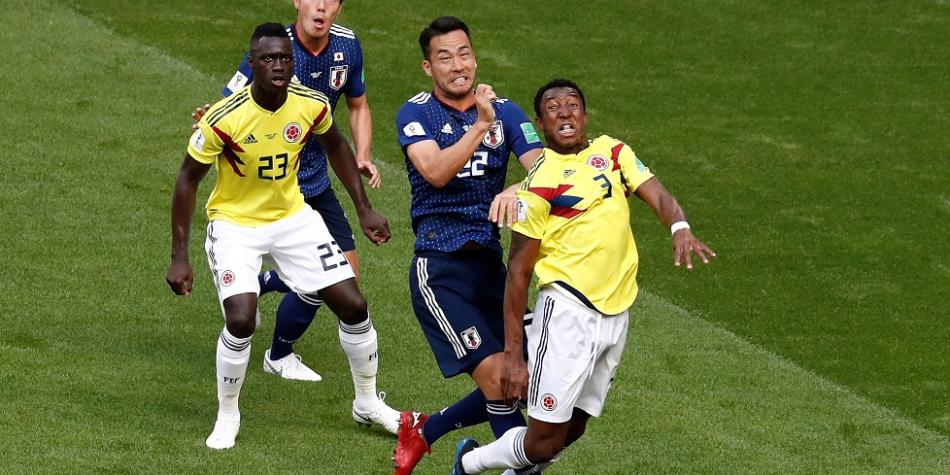 Davinson Sanchez y Oscar Murillo