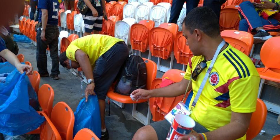 Colombianos en Rusia