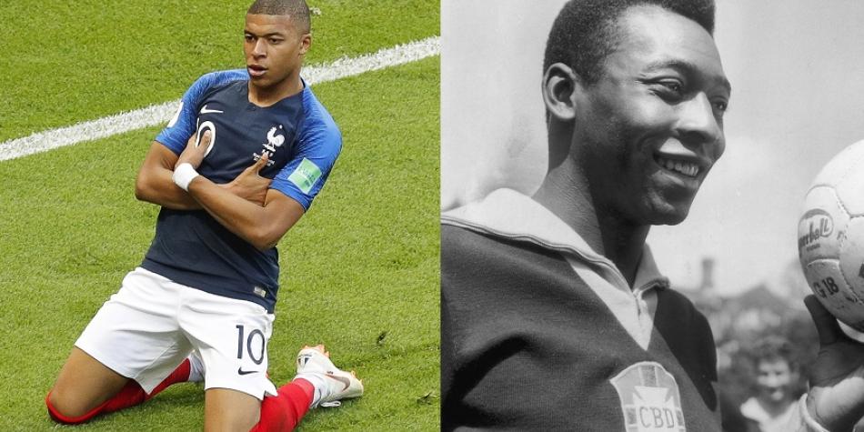 Mbappé y Pelé
