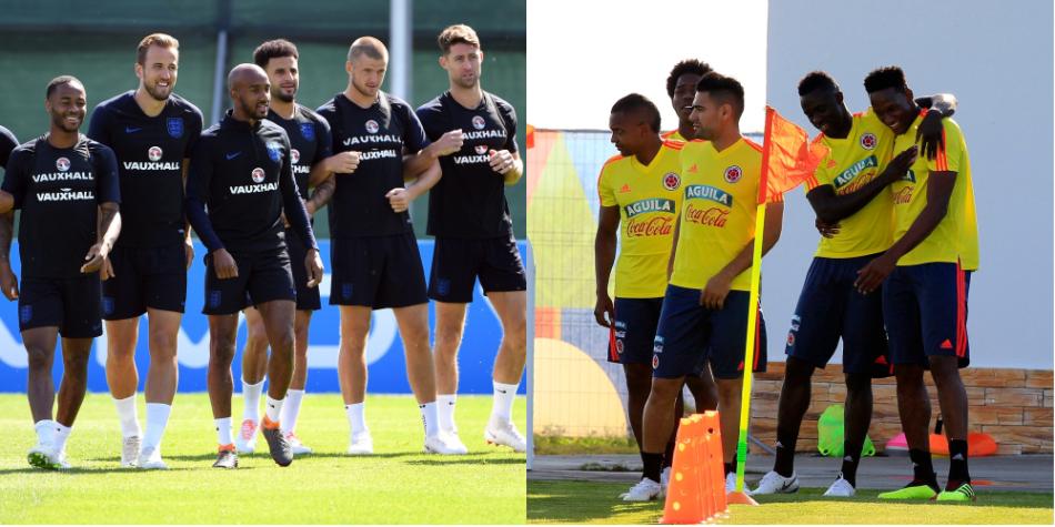 Colombia vs Inglaterra