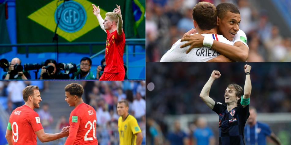 Semifinalistas del Mundial