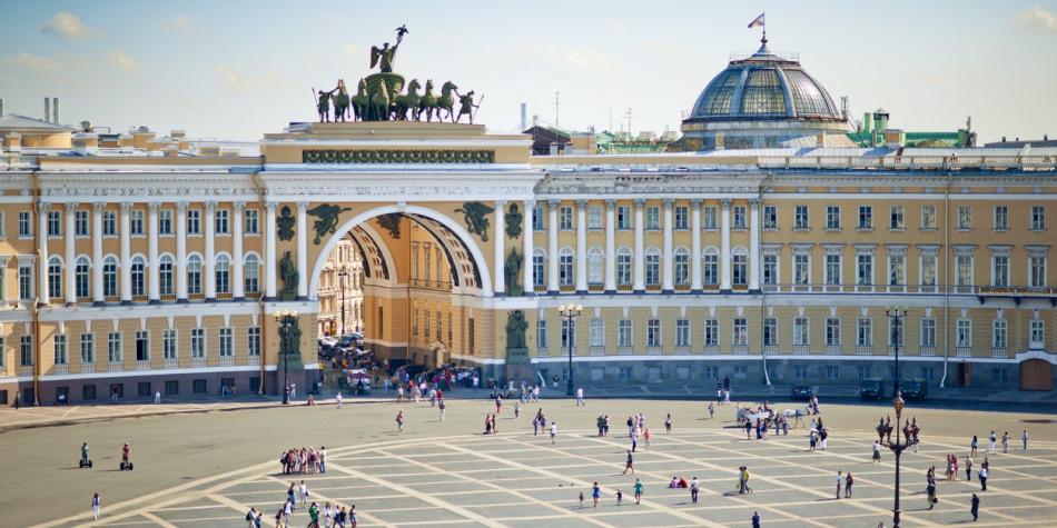 Museo del Hermitage en San Petersburgo.
