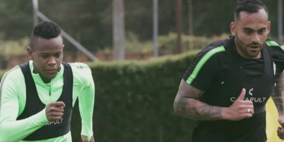 Entrenamiento de Atlético Nacional