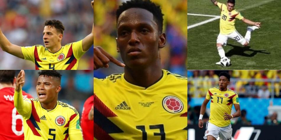 Cotización jugadores Colombia