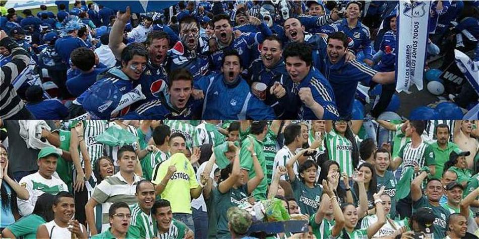 Hinchas fútbol colombiano