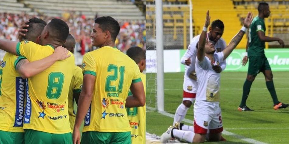 Atlético Huila vs. Rionegro Águilas.