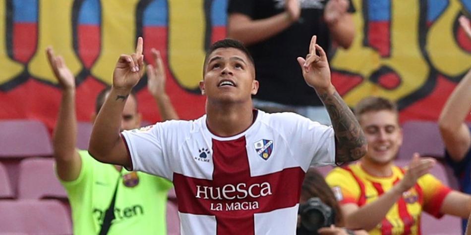 Colombianos que le hicieron gol a Barcelona