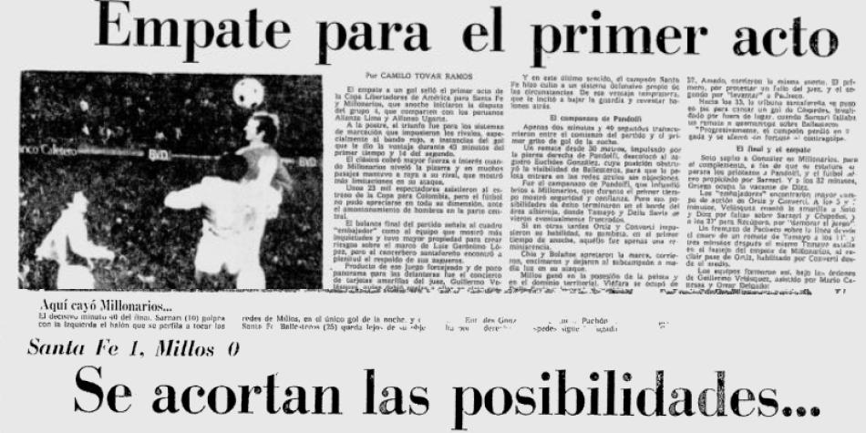 Santa Fe - Millonarios