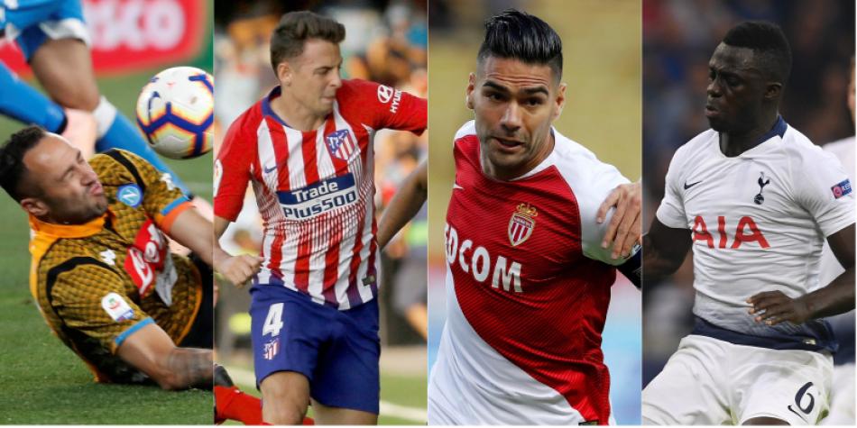 Colombianos titulares en Champions