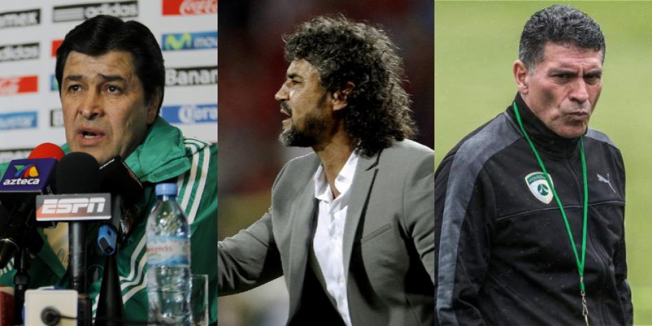 Luis Fernando Tena, Leonel Álvarez y Luis Fernando Suárez