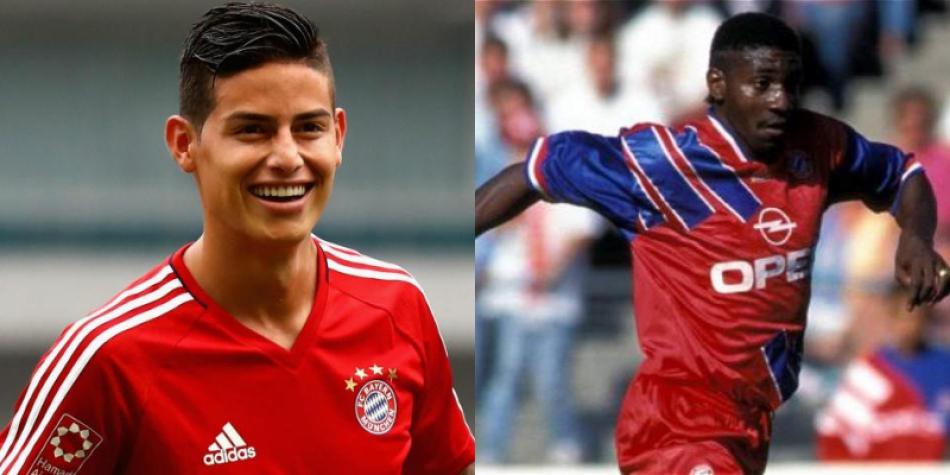 James Rodríguez y Adolfo ‘Tren’ Valencia
