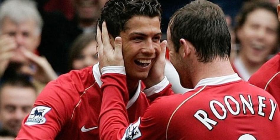 Cristiano y Rooney