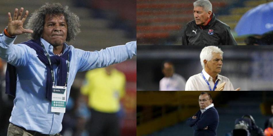 Alberto Gamero, Octavio Zambrano, Julio Comesaña y Jorge Luis Bernal