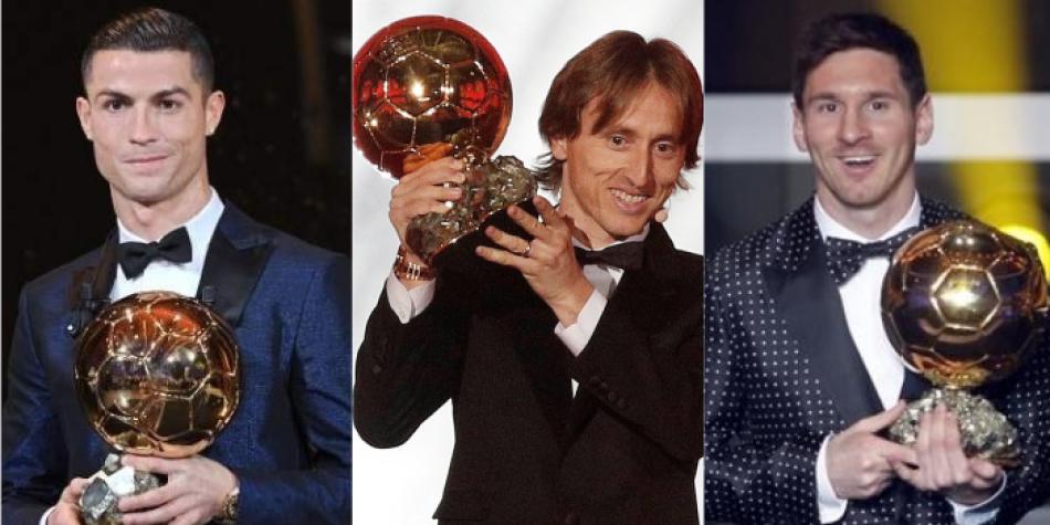 Modric, Cristiano y Messi