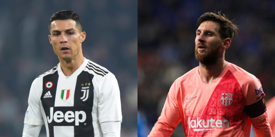 Cristiano Ronaldo y Messi