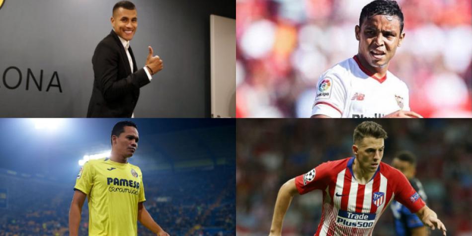 Murillo, Muriel, Bacca y Arias.