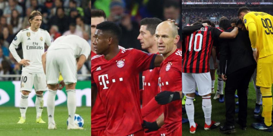 Real Madrid, Bayer y Milan