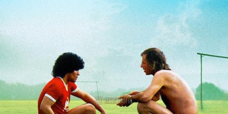 Maradona y Menotti
