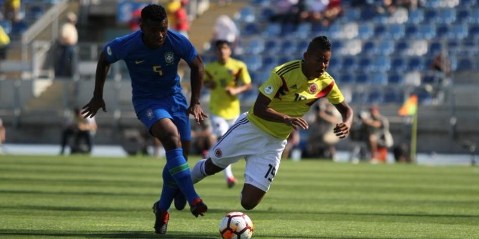 Colombia vs Brasil Sub 20