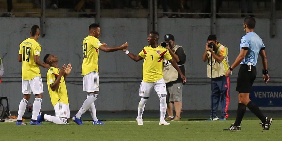 Colombia venció a Venezuela en el Sub 20