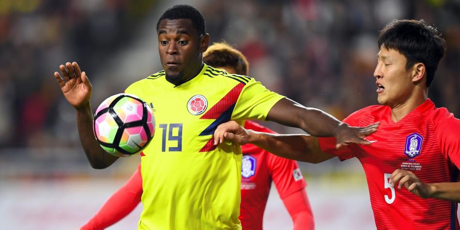 Colombia jugará con Corea del Sur