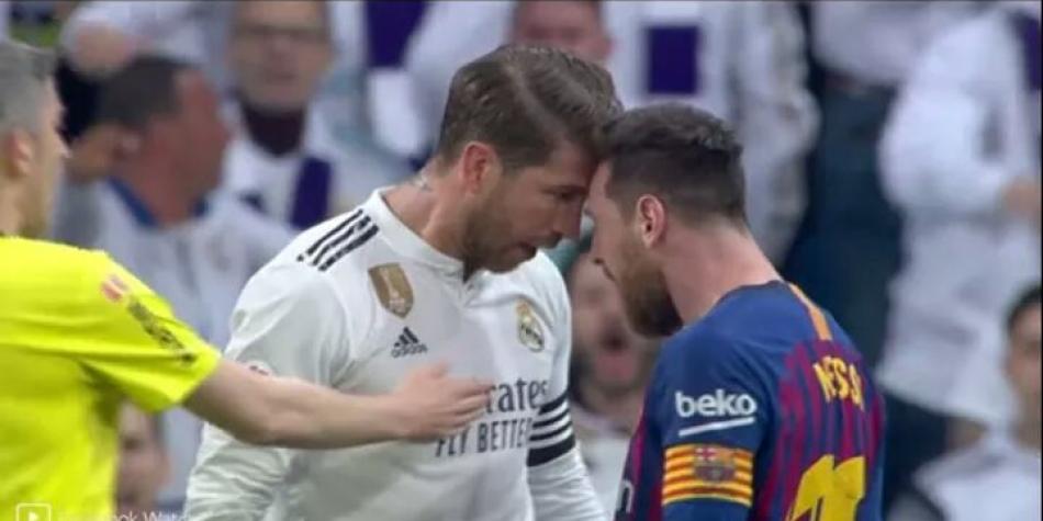 Sergio Ramos y Lionel Messi