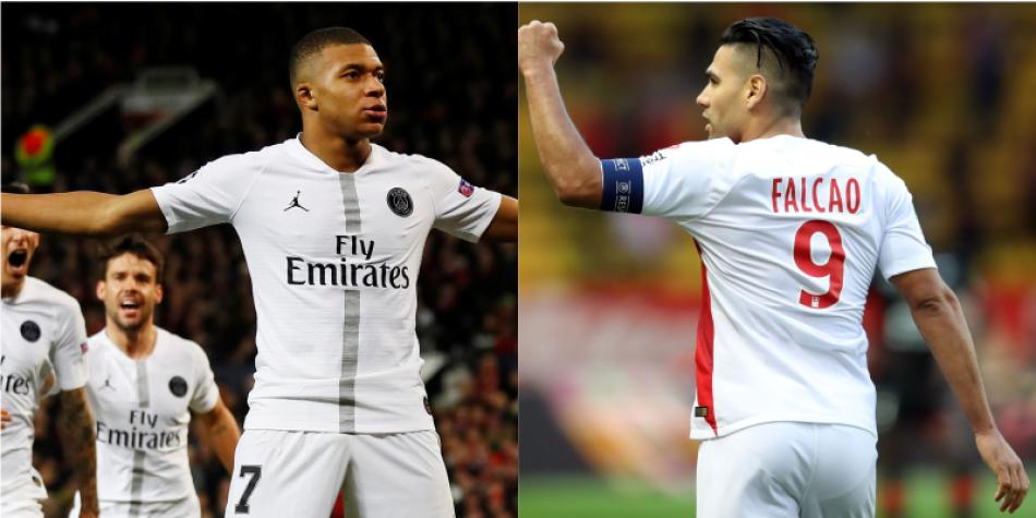 Mbappé y Falcao