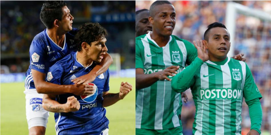 Millonarios vs Nacional goles