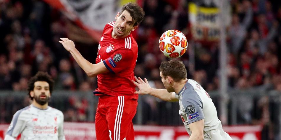 Bayern vs Livepool jugada