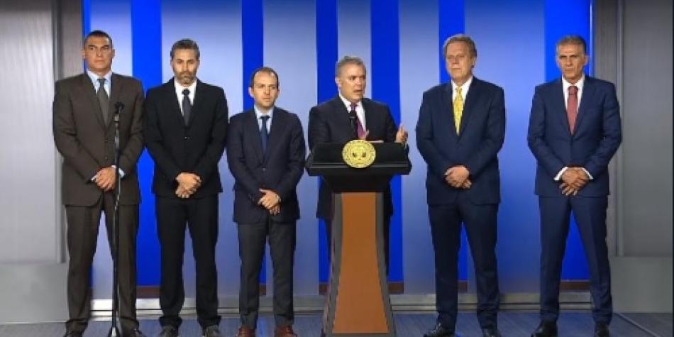 Iván Duque, presidente