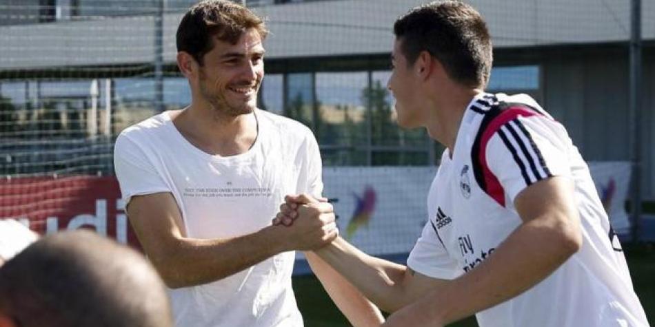 James y Casillas