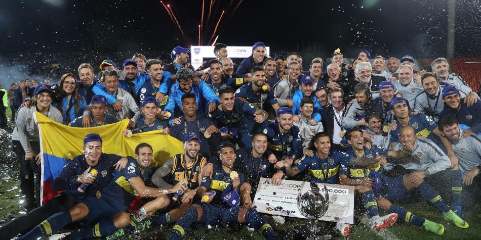 Los colombianos en Boca Juniors