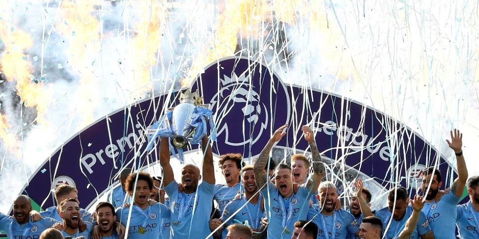 Los de Manchester City como campeón de Premier League | Premier League | Futbolred