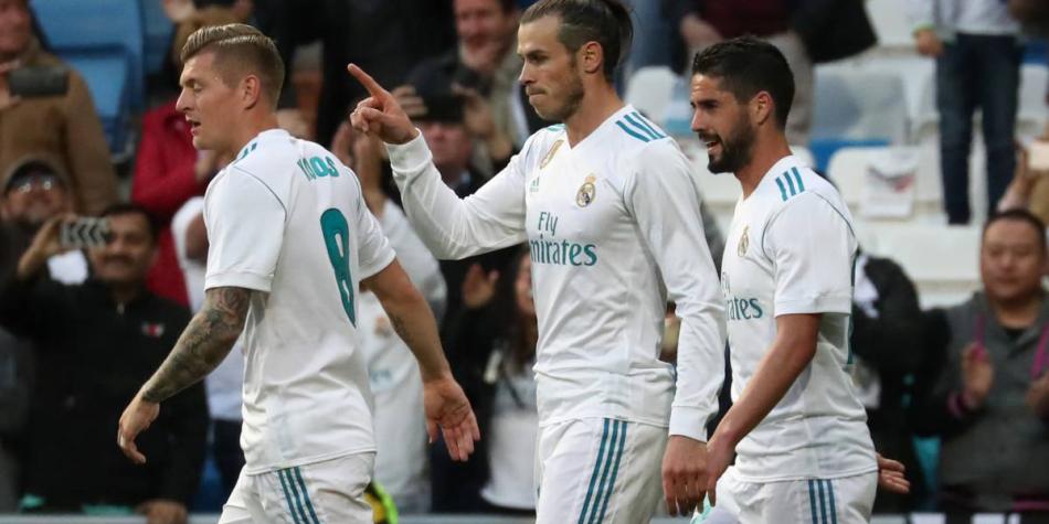 Kroos, Bale e Isco