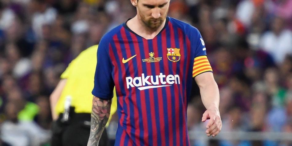 Finales perdidas por Messi