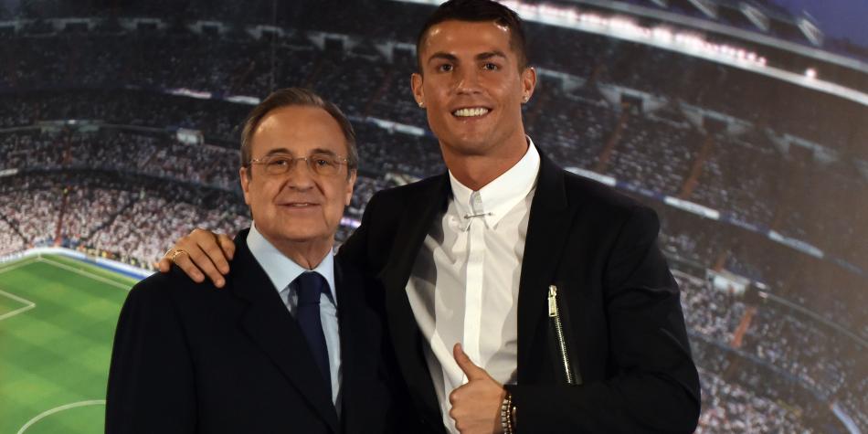 Florentino Pérez y Cristiano