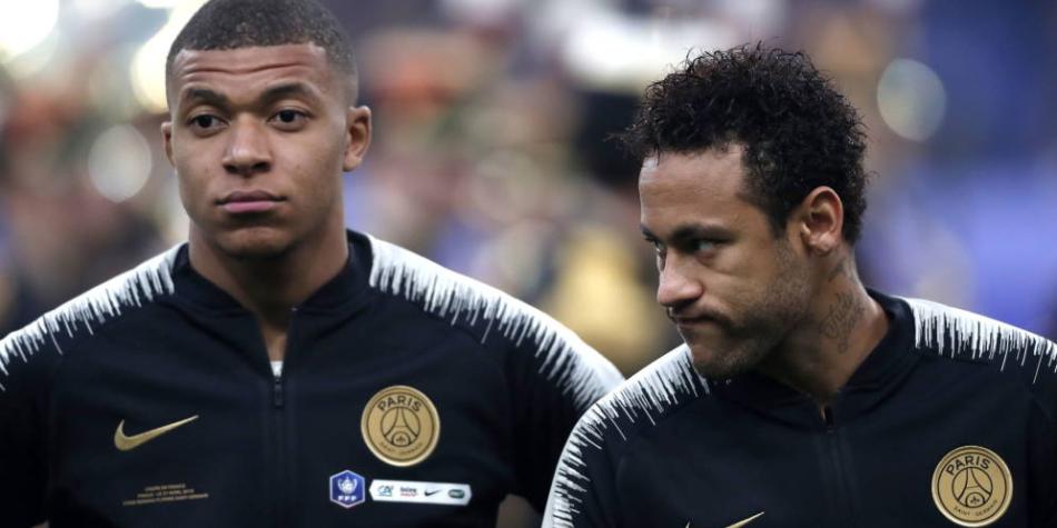 Mbappé y Neymar