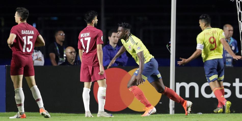 Colombia venció a Qatar