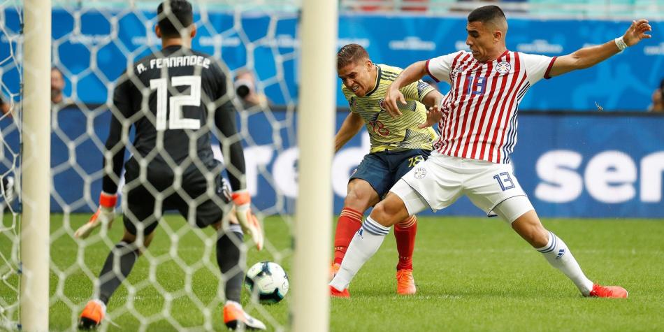 Figura de Colombia vs Paraguay para la Copa América