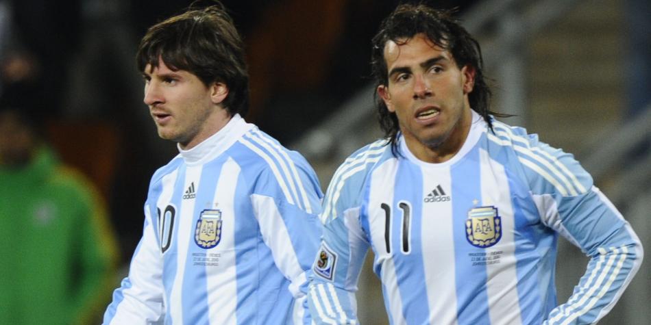 Tévez y Messi