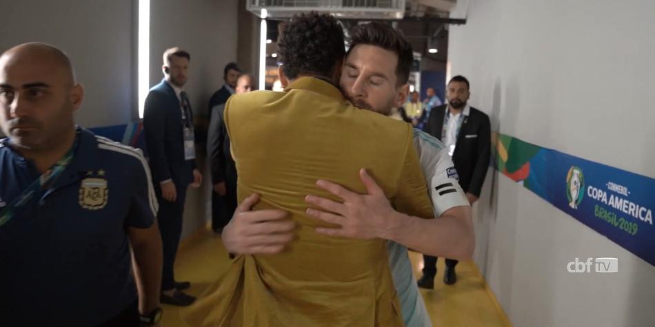 Neymar y Messi