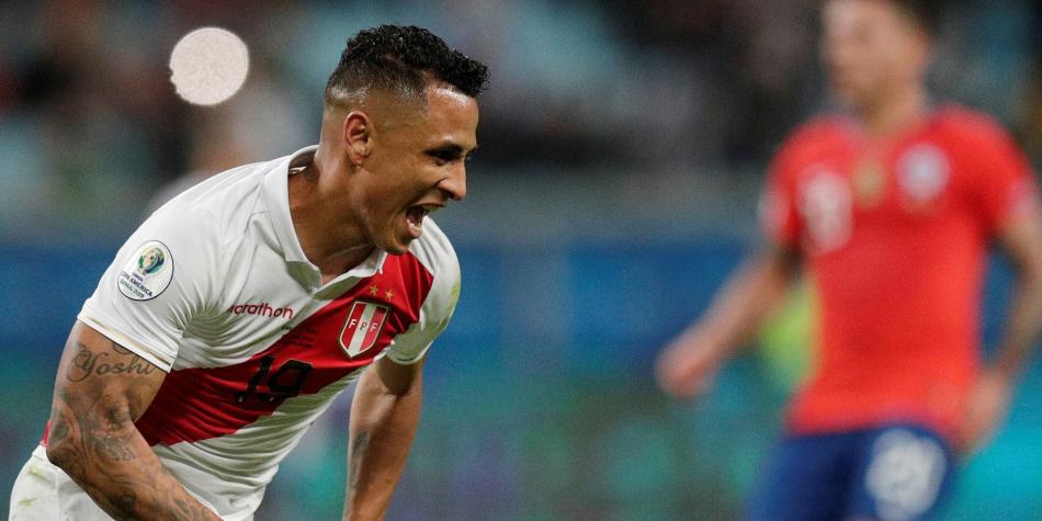 Yotún gol de Perú a Chile